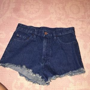 BDG high waisted dark wash